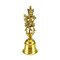 Brass Krishna Bell, Indian Pooja, Gopal Brass Bell, Puja Ghanti, Pooja Ghanti, Hindu Temple Bell, Indian Decor, Jingle, Diwali Puja, Mandir